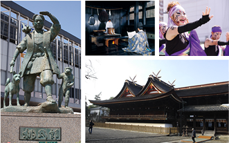 桃太郎伝説が今も息づき、 豊かな歴史文化が街を彩る。