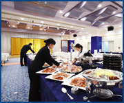 Catered parties, including ceremonies, commemorative receptions and testimonial dinners