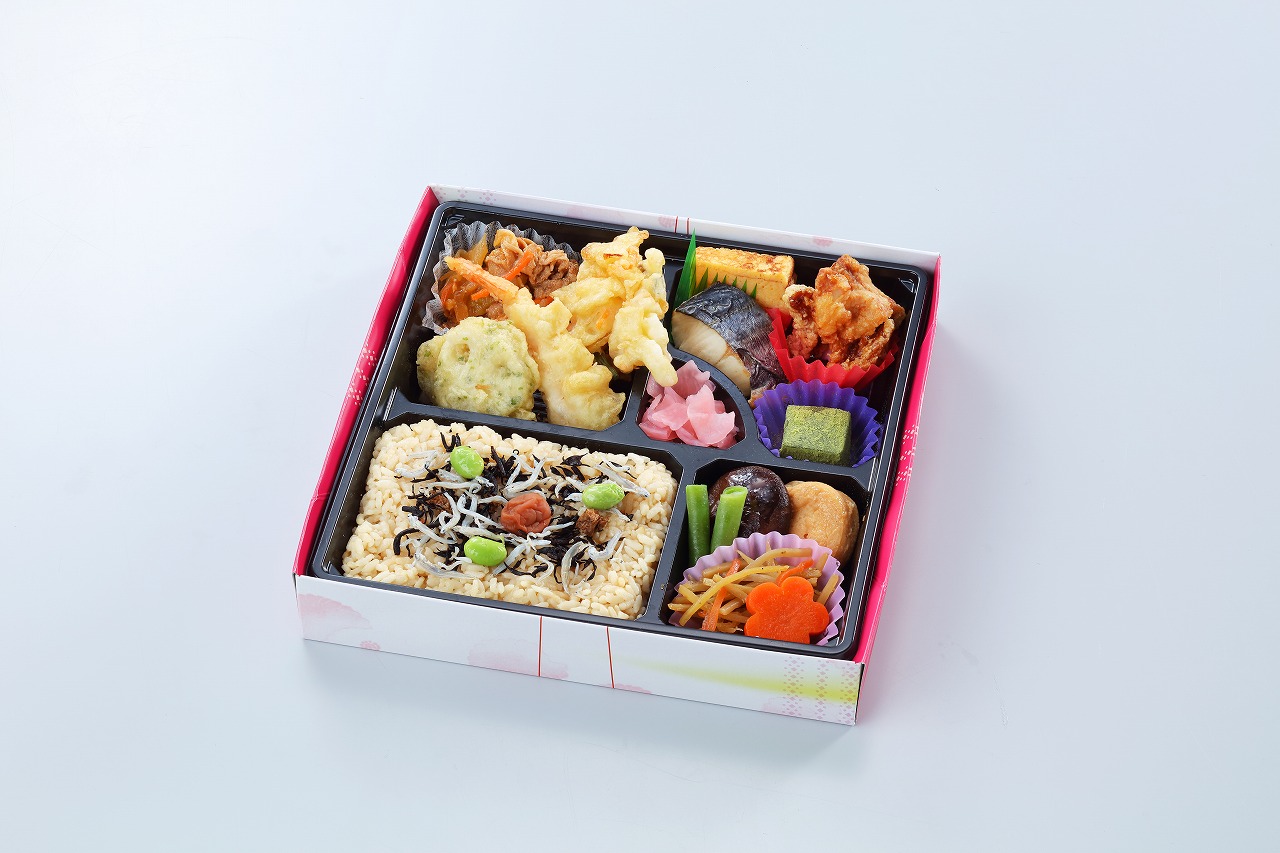季節のご飯とにぎわい弁当