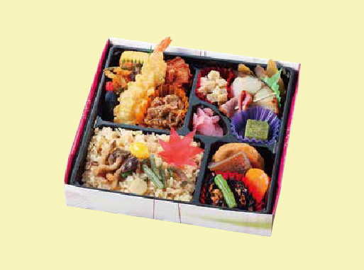 季節のごはんと賑わい弁当