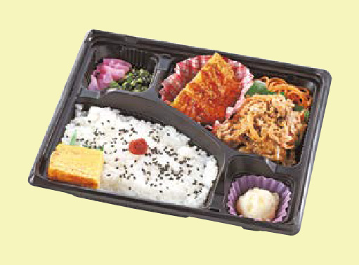 豚生姜焼きとメンチカツ弁当