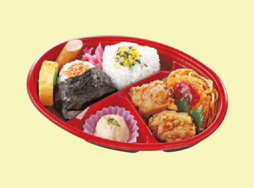 >にぎにぎおにぎり弁当